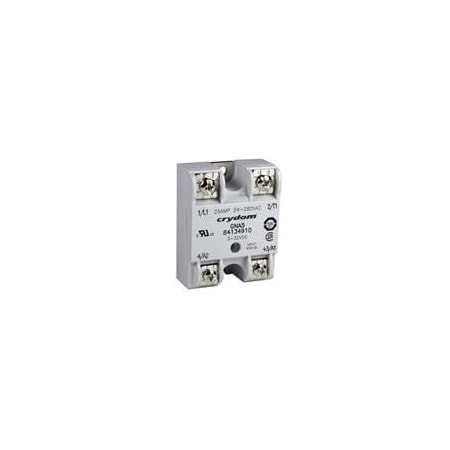Crydom Solid State Relays - Industrial Mount Ssr Relay, Panel Mount, Ip00, 280Vac/10A, Dc In, Zero Cross,  84134904